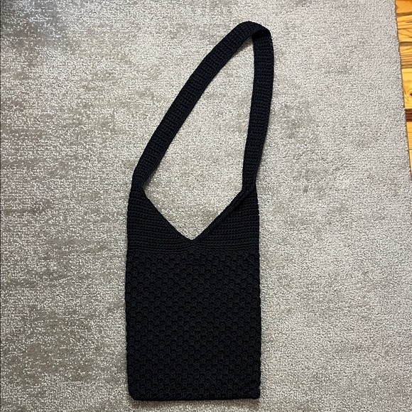 The Sak Handbags - Rare Vintage The Sak Black Crossbody Purse